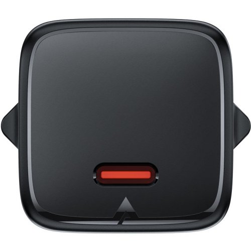 Мережевий зарядний пристрій Acefast A117 mini GaN USB Type-C 20W (6974316284987) Black купити в Україні | Telemart фото