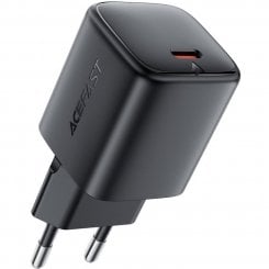 Мережевий зарядний пристрій Acefast A119 GaN USB Type-C 45W (6974316285007) Black