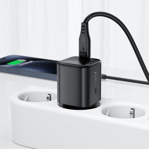 Мережевий зарядний пристрій Acefast A134 GaN USB Type-C 67W (6974316285717) Black купити в Україні | Telemart фото