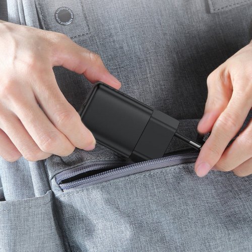 Мережевий зарядний пристрій Acefast A134 GaN USB Type-C 67W (6974316285717) Black купити в Україні | Telemart фото