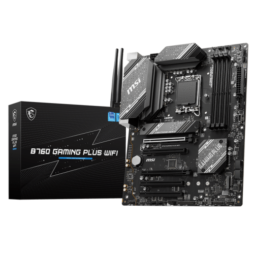 Материнська плата MSI B760 GAMING PLUS WIFI (s1700, Intel B760) (Відновлено продавцем, 916510) купити в Україні | Telemart фото