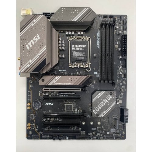 Материнська плата MSI B760 GAMING PLUS WIFI (s1700, Intel B760) (Відновлено продавцем, 916510) купити в Україні | Telemart фото