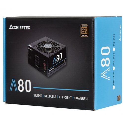 Блок питания CHIEFTEC A-80 750W (CTG-750C) (Восстановлено продавцом, 916512) купить в Украине | Telemart фото