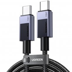 Кабель Ugreen L513 USB 3.1 Type-C to USB Type-C 240W 1m (45067) Black