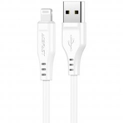 Кабель Acefast C3-02 USB to Lightning 2.4A 1.2m (6974316280835) White