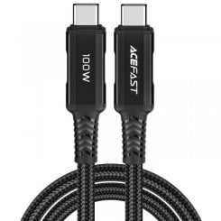 Кабель Acefast C4-03 USB Type-C to USB Type-C 100W 2m (6974316280996) Black