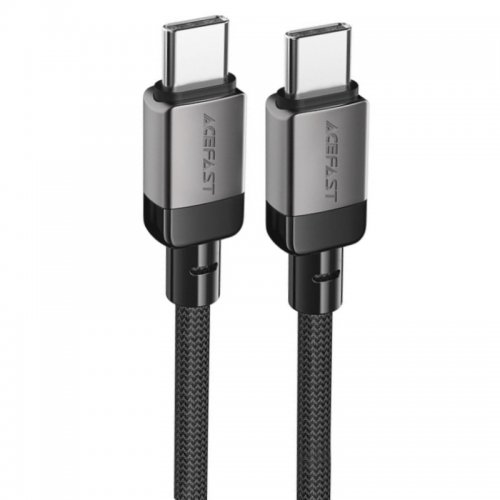 Кабель Acefast C9-03 USB Type-C to USB Type-C 60W 1.2m (6974316282679) Black/Grey купить в Украине | Telemart фото