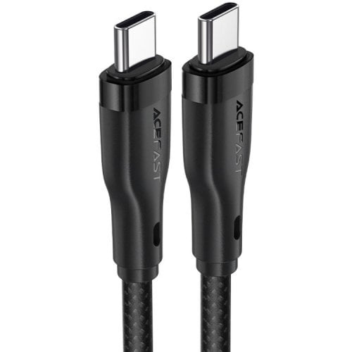 Кабель Acefast C8-03 USB Type-C to USB Type-C 60W 1.2m (6974316282716) Black купить в Украине | Telemart фото