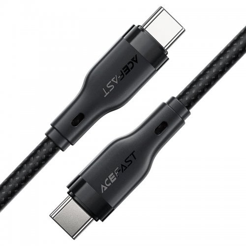 Кабель Acefast C8-03 USB Type-C to USB Type-C 60W 1.2m (6974316282716) Black купить в Украине | Telemart фото