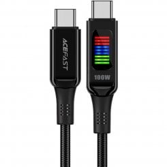 Кабель Acefast C7-03 USB Type-C to USB Type-C 100W 1.2m (6974316282778) Black