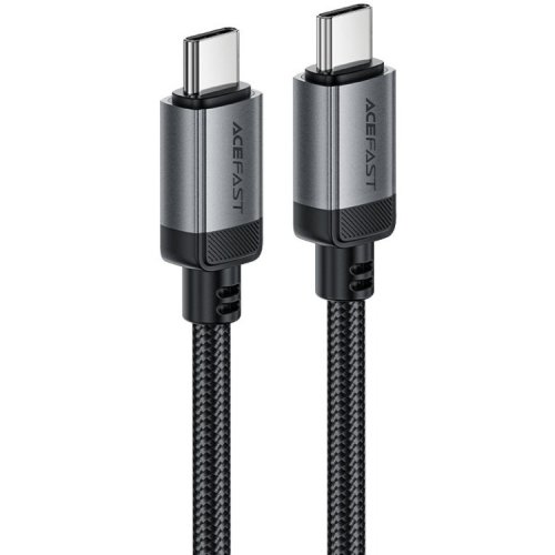 Кабель Acefast C20-03 USB Type-C to USB Type-C 60W 1.2m (6974316283775) Black купить в Украине | Telemart фото