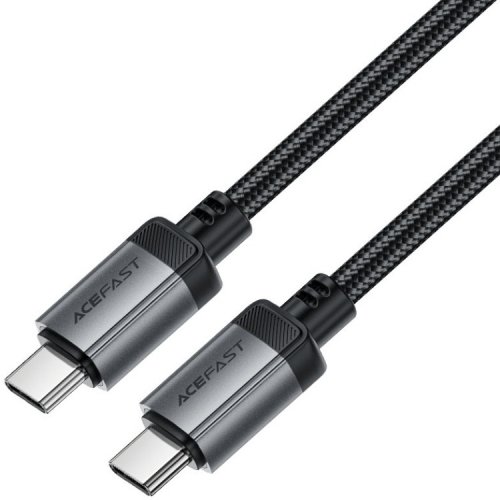 Кабель Acefast C20-03 USB Type-C to USB Type-C 60W 1.2m (6974316283775) Black купить в Украине | Telemart фото