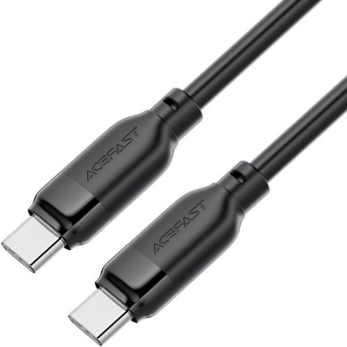 Кабель Acefast C16-03 USB Type-C to USB Type-C 60W 1.2m (6974316283805) Black купить в Украине | Telemart фото