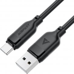 Кабель Acefast C16-04 USB to USB Type-C 60W 1.2m (6974316283812) Black