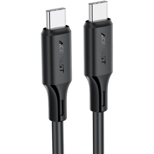 Кабель Acefast C17-03 USB Type-C to USB Type-C 60W 1.2m (6974316284161) Black купить в Украине | Telemart фото