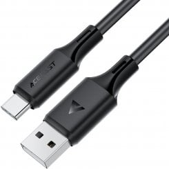 Кабель Acefast C17-04 USB to USB Type-C 60W 1.2m (6974316284178) Black