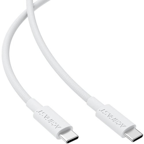 Кабель Acefast C18-03 USB Type-C to USB Type-C 60W 1.2m (6974316284253) White купить в Украине | Telemart фото