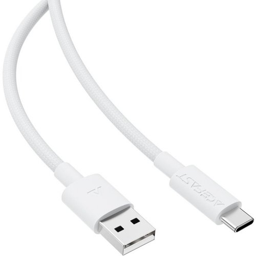 Кабель Acefast C18-04 USB to USB Type-C 60W 1.2m (6974316284260) White купить в Украине | Telemart фото