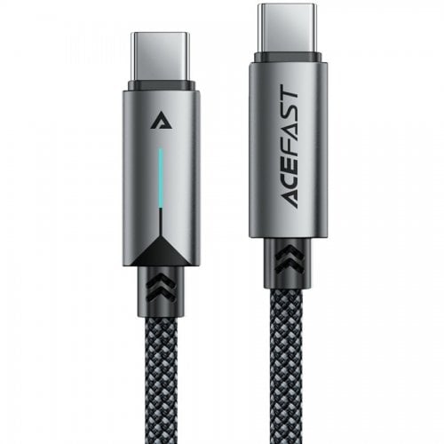 Кабель Acefast C19-03 USB Type-C to USB Type-C 60W 1.2m (6974316284475) Black купить в Украине | Telemart фото