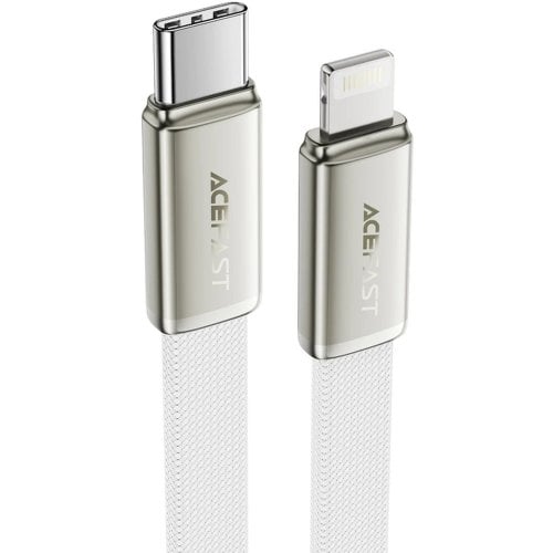 Кабель Acefast C24-01 USB Type-C to Lightning 1.2m (6974316286240) White купить в Украине | Telemart фото