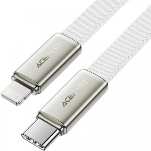 Кабель Acefast C24-01 USB Type-C to Lightning 1.2m (6974316286240) White купить в Украине | Telemart фото