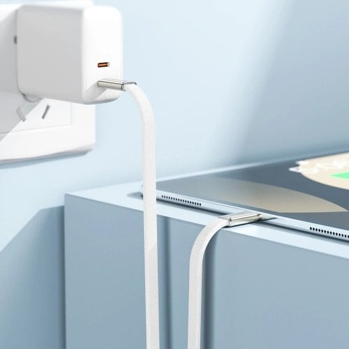 Кабель Acefast C24-01 USB Type-C to Lightning 1.2m (6974316286240) White купить в Украине | Telemart фото