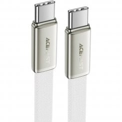 Кабель Acefast C24-03 USB Type-C to USB Type-C 60W 1.2m (6974316286257) White