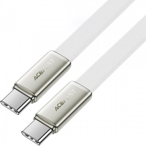 Кабель Acefast C24-03 USB Type-C to USB Type-C 60W 1.2m (6974316286257) White купить в Украине | Telemart фото