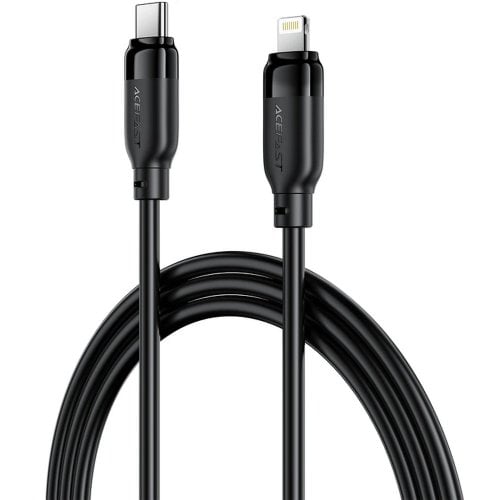 Кабель Acefast C16-05 USB Type-C to Lightning 2m (6974316286288) Black купить в Украине | Telemart фото