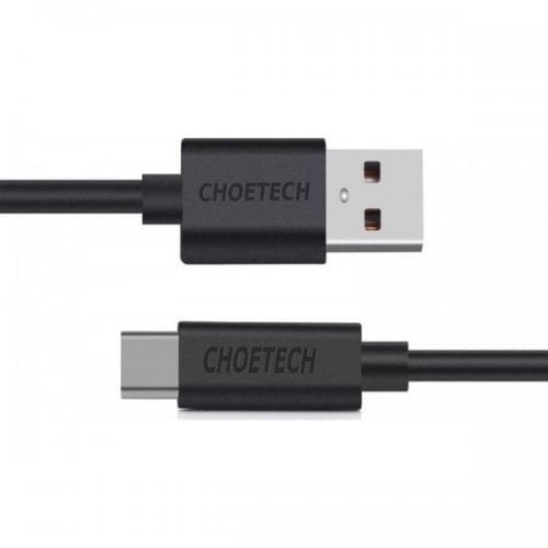 Кабель Choetech USB 2.0 to USB Type-C 18W 3m (AC0004-BK) Black купити в Україні | Telemart фото