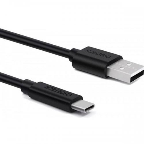 Кабель Choetech USB 2.0 to USB Type-C 18W 3m (AC0004-BK) Black купити в Україні | Telemart фото