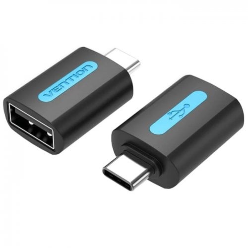 Адаптер Vention USB 2.0 Type-C to USB OTG (CDTB0) Black купить в Украине | Telemart фото