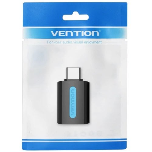 Адаптер Vention USB 2.0 Type-C to USB OTG (CDTB0) Black купить в Украине | Telemart фото