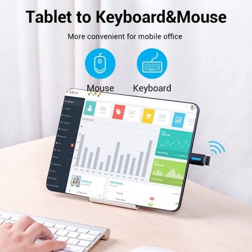 Адаптер Vention USB 2.0 Type-C to USB OTG (CDTB0) Black купить в Украине | Telemart фото