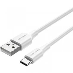 Кабель Vention USB 2.0 to USB Type-C 18W 1m (CTHWF) White