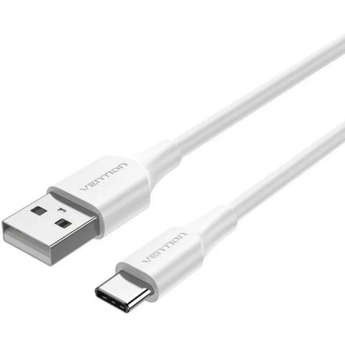 Кабель Vention USB 2.0 to USB Type-C 18W 1m (CTHWF) White купити в Україні | Telemart фото
