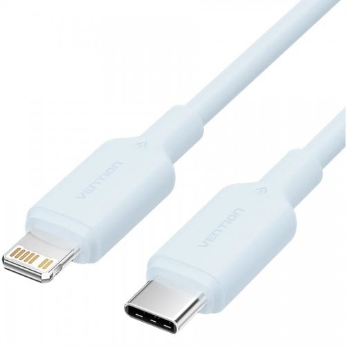 Кабель Vention USB 2.0 Type-C to Lightning 27W 1m (LAKSF) Light Blue купити в Україні | Telemart фото