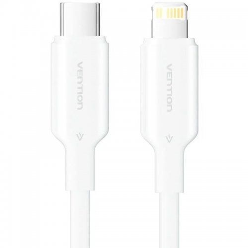 Кабель Vention USB 2.0 Type-C to Lightning 27W 1m (LAKWF) White купить в Украине | Telemart фото