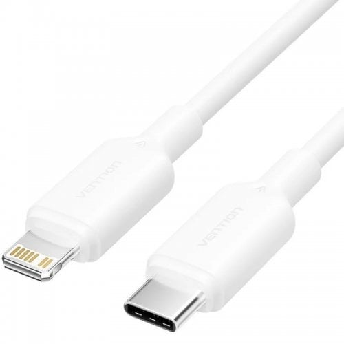 Кабель Vention USB 2.0 Type-C to Lightning 27W 1m (LAKWF) White купить в Украине | Telemart фото
