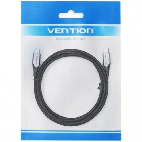 Кабель Vention USB 3.1 Type-C to USB Type-C 60W 0.5m (TAAHD) Black купить в Украине | Telemart фото