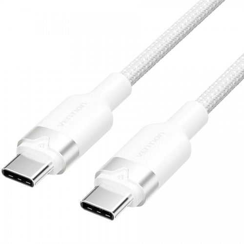 Кабель Vention USB 2.0 Type-C to USB Type-C 60W 1m (TRDWF) White купить в Украине | Telemart фото