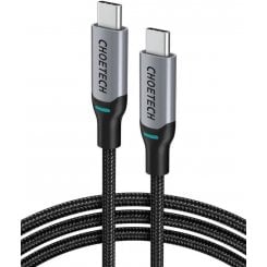 Кабель Choetech USB 2.0 Type-C to USB Type-C 100W 1.8m (XCC-1002) Black