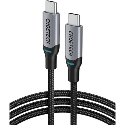 Кабель Choetech USB 2.0 Type-C to USB Type-C 100W 1.8m (XCC-1002) Black купити в Україні | Telemart фото