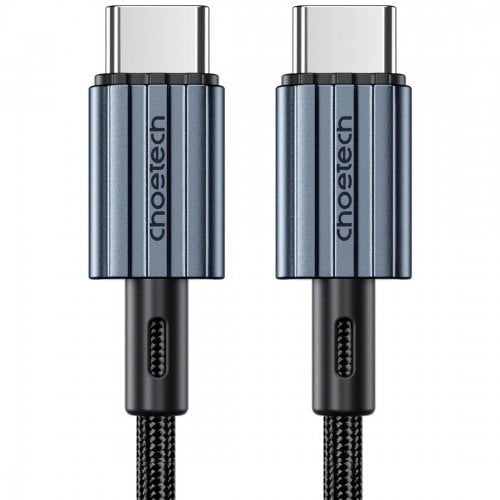 Кабель Choetech USB 2.0 Type-C to USB Type-C 60W 1.2m (XCC-1014) Black купити в Україні | Telemart фото