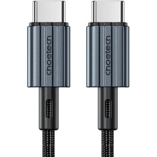 Кабель Choetech USB 2.0 Type-C to USB Type-C 60W 2m (XCC-1015) Black купити в Україні | Telemart фото
