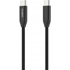Кабель Choetech USB 3.1 Type-C to USB Type-C 240W 1.2m (XCC-1035) Black