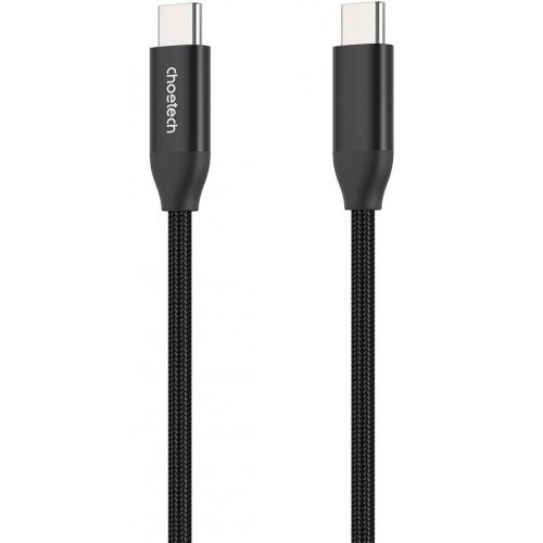 Кабель Choetech USB 3.1 Type-C to USB Type-C 240W 1.2m (XCC-1035) Black купити в Україні | Telemart фото