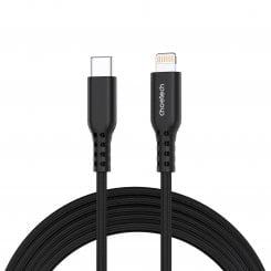 Кабель Choetech USB 3.1 Type-C to Lightning 20W 1.8m (XCL-1021-BK) Black