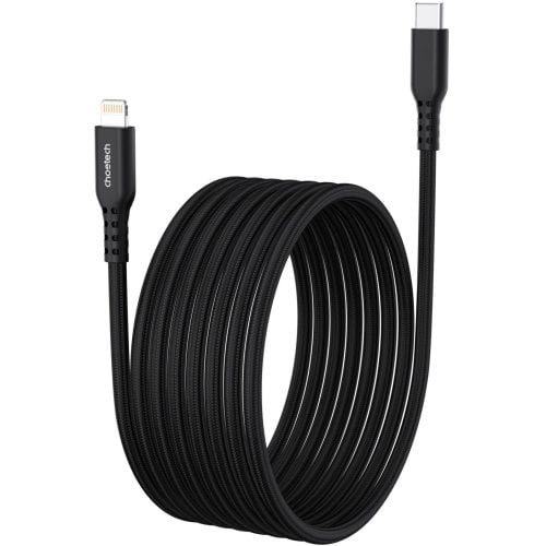 Кабель Choetech USB 3.1 Type-C to Lightning 20W 1.8m (XCL-1021-BK) Black купити в Україні | Telemart фото
