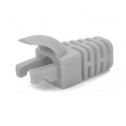 Изолирующий колпачок для коннектора Kingda RJ45 Boot Cat5/6 (CPRJ45ML-GY-CAT5/6) Grey